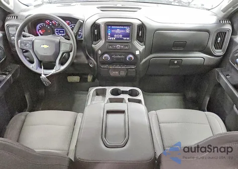 2022 Chevrolet Silverado C1500 Custom z USA, uszkodzony, nr VIN 3GCPABEK7NG512469